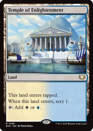 Image of Temple of Enlightenment (EOC-186) - Commander: Edge of Eternities