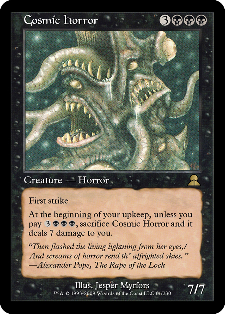 Image of Cosmic Horror (ME3-061) - Masters Edition III