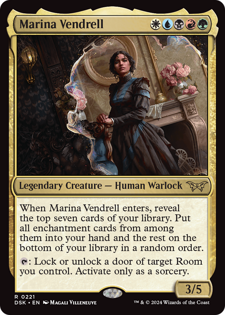 Image of Marina Vendrell (DSK-221) - Duskmourn: House of Horror Foil