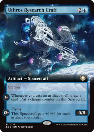 Image of Uthros Research Craft (Extended Art) (EOC-027) - Commander: Edge of Eternities