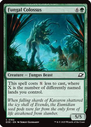 Image of Fungal Colossus (EOE-184) - Edge of Eternities