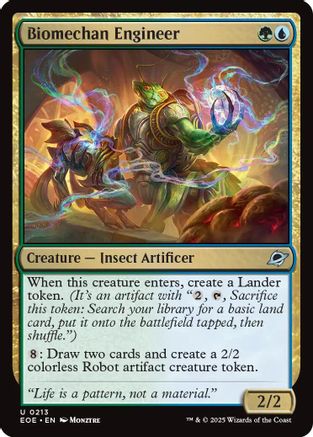 Image of Biomechan Engineer (EOE-213) - Edge of Eternities