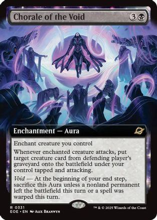 Image of Chorale of the Void (Extended Art) (EOE-331) - Edge of Eternities
