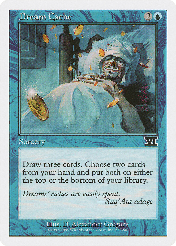 Image of Dream Cache (6ED-066) - Classic Sixth Edition