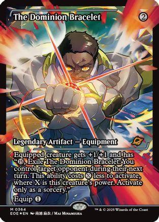 Image of The Dominion Bracelet (Showcase) (EOE-364) - Edge of Eternities Foil