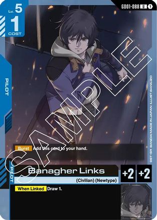 Image of Banagher Links (GD01-088) - Newtype Rising