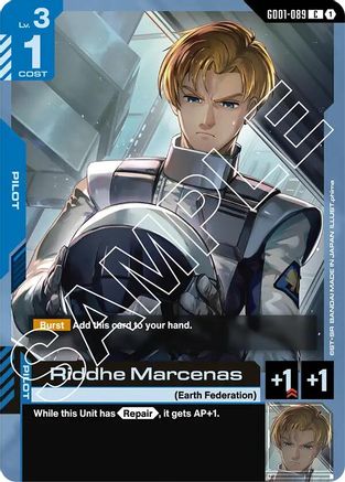 Image of Riddhe Marcenas (GD01-089) - Newtype Rising