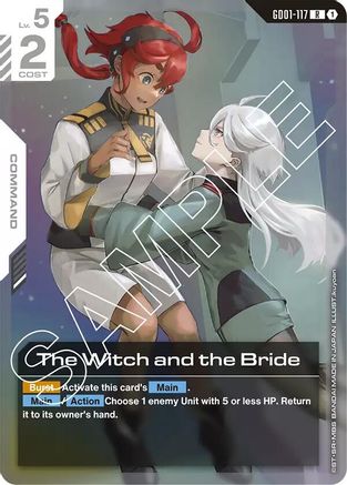 Image of The Witch and the Bride (GD01-117) - Newtype Rising Holofoil