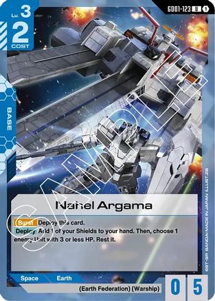 Image of Nahel Argama (GD01-123) - Newtype Rising