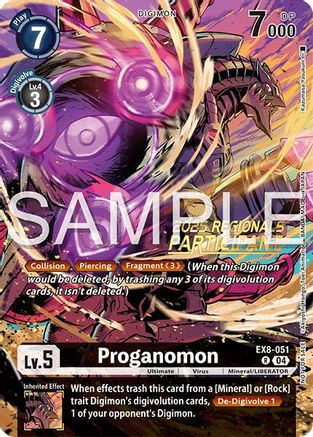 Image of Proganomon (Regionals 25-26 Season 2 Participant) (EX8-051) - Chain of Liberation