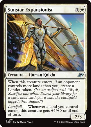 Image of Sunstar Expansionist (EOE-041) - Edge of Eternities