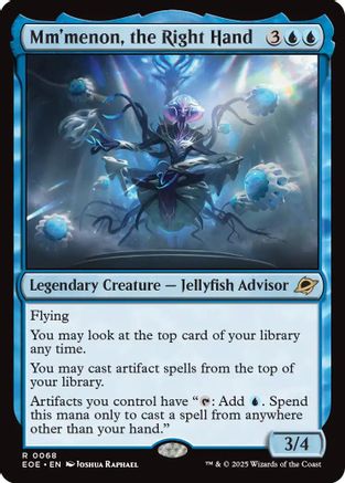 Image of Mm'menon, the Right Hand (EOE-068) - Edge of Eternities