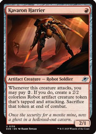 Image of Kavaron Harrier (EOE-139) - Edge of Eternities Foil