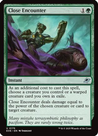 Image of Close Encounter (EOE-176) - Edge of Eternities Foil