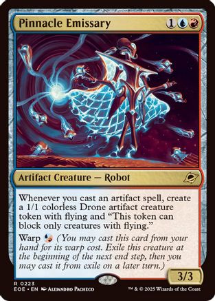 Image of Pinnacle Emissary (EOE-223) - Edge of Eternities Foil