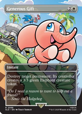 Image of Generous Gift (2088) (SLD-2088) - Secret Lair Drop Series