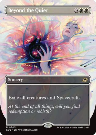 Image of Beyond the Quiet (Borderless) (EOE-303) - Edge of Eternities