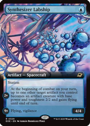 Image of Synthesizer Labship (Extended Art) (EOE-329) - Edge of Eternities