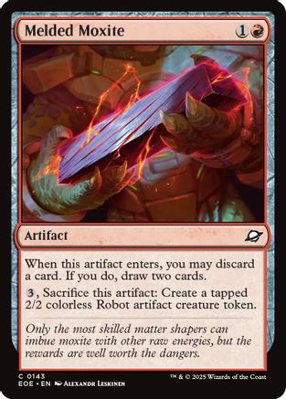 Image of Melded Moxite (EOE-143) - Edge of Eternities Foil