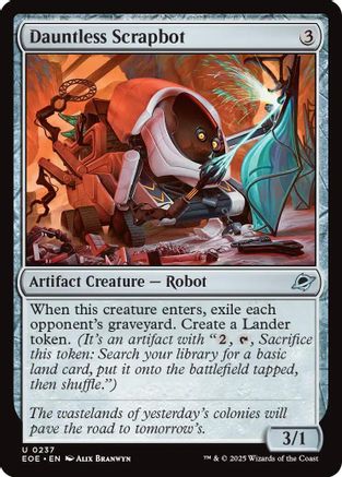Image of Dauntless Scrapbot (EOE-237) - Edge of Eternities