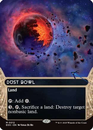 Image of Dust Bowl (0012) (Borderless) (EOS-012) - Edge of Eternities: Stellar Sights