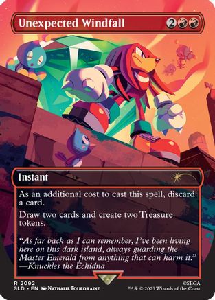 Image of Unexpected Windfall (2092) (SLD-2092) - Secret Lair Drop Series