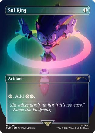 Image of Sol Ring (2093) (Rainbow Foil) (SLD-2093) - Secret Lair Drop Series Foil