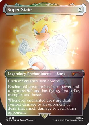 Image of Super State (Rainbow Foil) (SLD-2081) - Secret Lair Drop Series Foil
