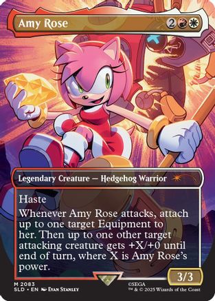 Image of Amy Rose (SLD-2083) - Secret Lair Drop Series