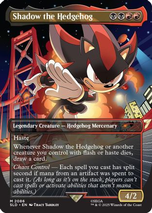 Image of Shadow the Hedgehog (SLD-2086) - Secret Lair Drop Series