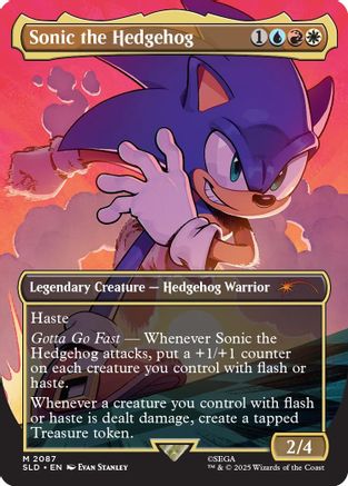 Image of Sonic the Hedgehog (SLD-2087) - Secret Lair Drop Series