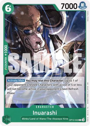 Image of Inuarashi (OP12-022) - Legacy of the Master