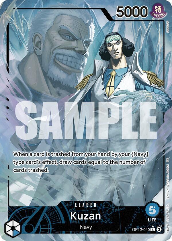 Kuzan (040) (Alternate Art) - Legacy of the Master (OP12)