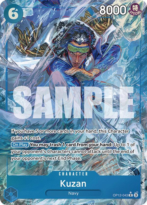 Kuzan (043) (Alternate Art) - Legacy of the Master (OP12)