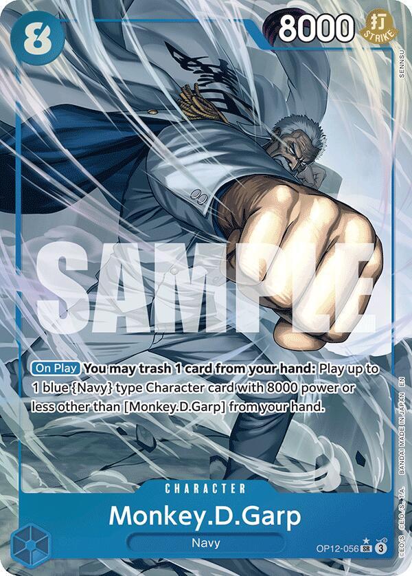 Monkey.D.Garp (Alternate Art) - Legacy of the Master (OP12)