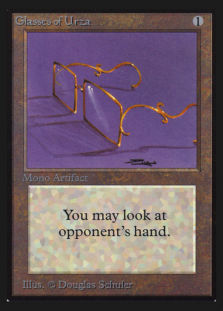 Image of Glasses of Urza (IE) (IED-) - Intl. Collectors' Edition