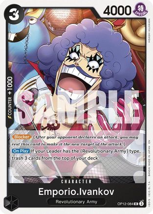 Image of Emporio.Ivankov (084) (OP12-084) - Legacy of the Master