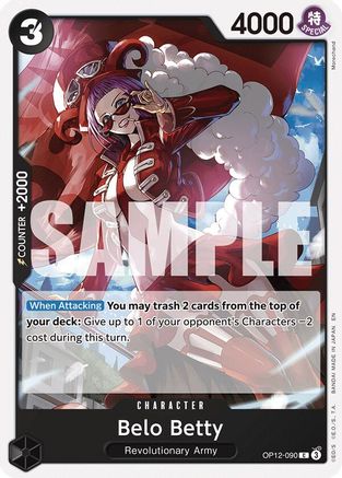 Image of Belo Betty (OP12-090) - Legacy of the Master