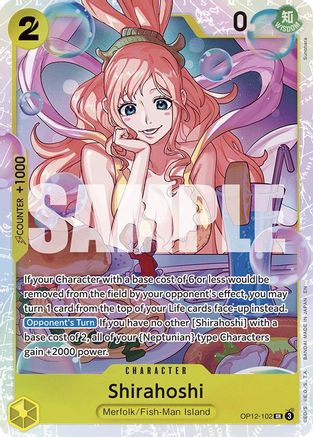 Image of Shirahoshi (OP12-102) - Legacy of the Master Foil