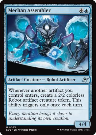 Image of Mechan Assembler (EOE-063) - Edge of Eternities Foil