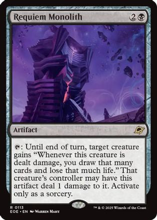 Image of Requiem Monolith (EOE-113) - Edge of Eternities