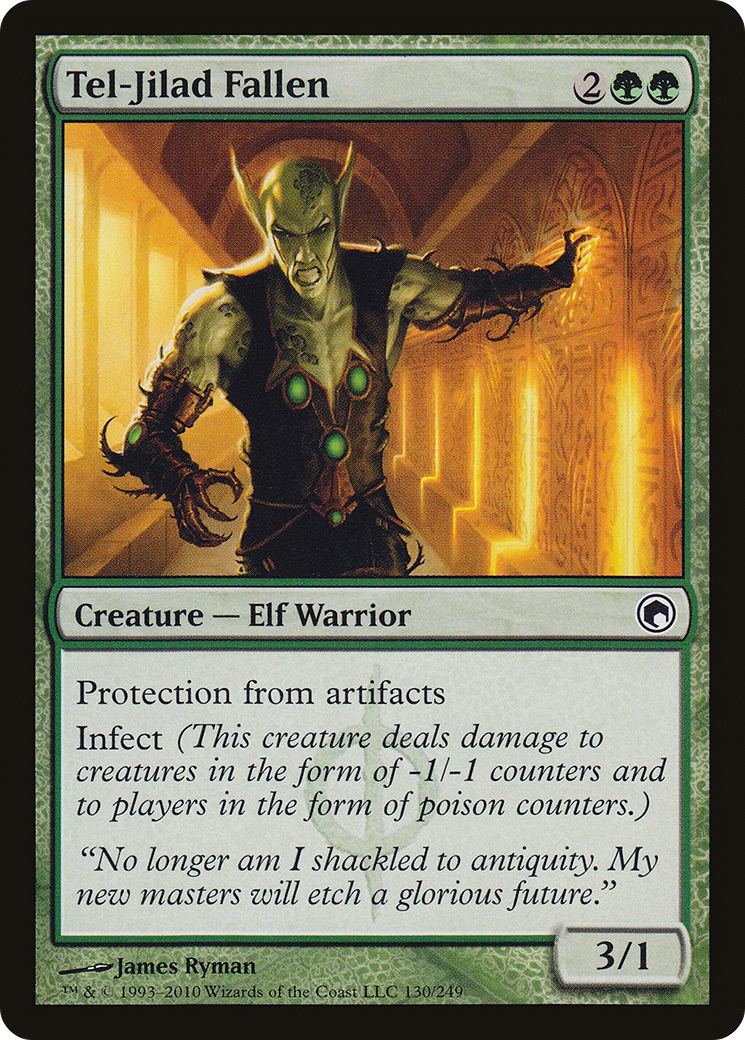 Image of Tel-Jilad Fallen (SOM-130) - Scars of Mirrodin Foil