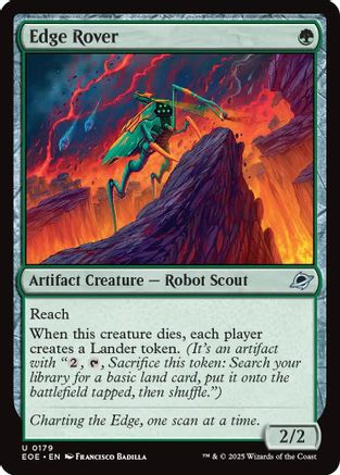 Image of Edge Rover (EOE-179) - Edge of Eternities Foil
