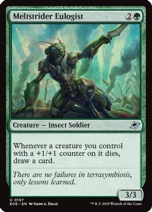 Image of Meltstrider Eulogist (EOE-197) - Edge of Eternities Foil