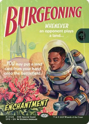 Image of Burgeoning (Showcase) (SPG-126) - Special Guests Foil