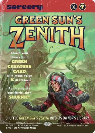 Image of Green Sun's Zenith (Showcase) (SPG-127) - Special Guests