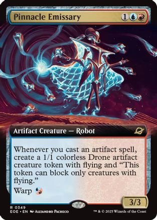 Image of Pinnacle Emissary (Extended Art) (EOE-349) - Edge of Eternities