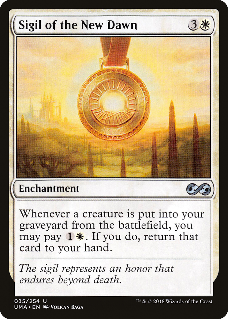 Image of Sigil of the New Dawn (UMA-035) - Ultimate Masters Foil