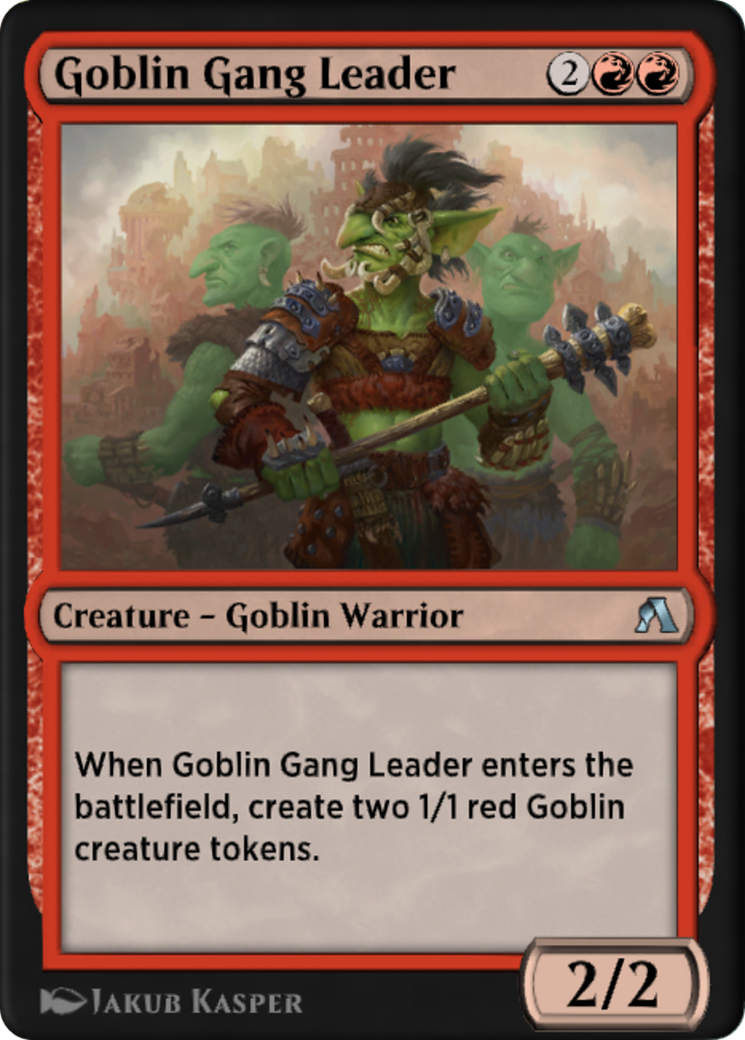 Image of Goblin Gang Leader (XANA-040) - Arena New Player Experience Extras