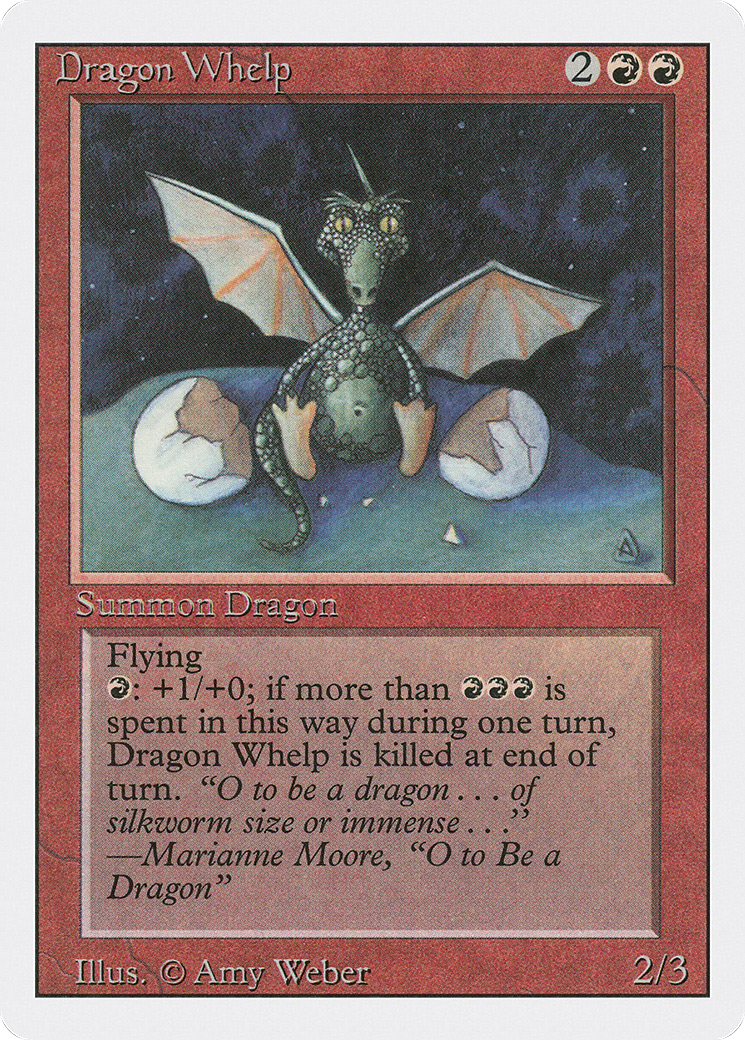 Image of Dragon Whelp (3ED-) - Revised Edition